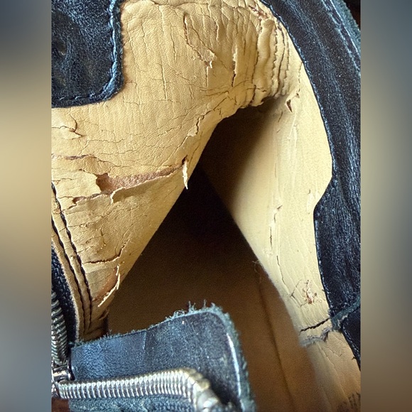 Coach Prudence Ankle Black Leather Boots Women’s Size 7.5 **piling inside - Picture 12 of 14